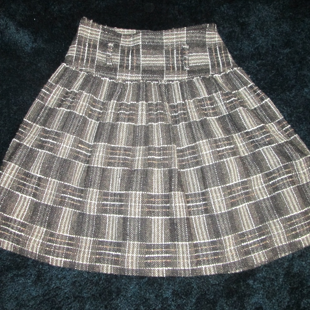 Zara Basics - Plaid Skirt